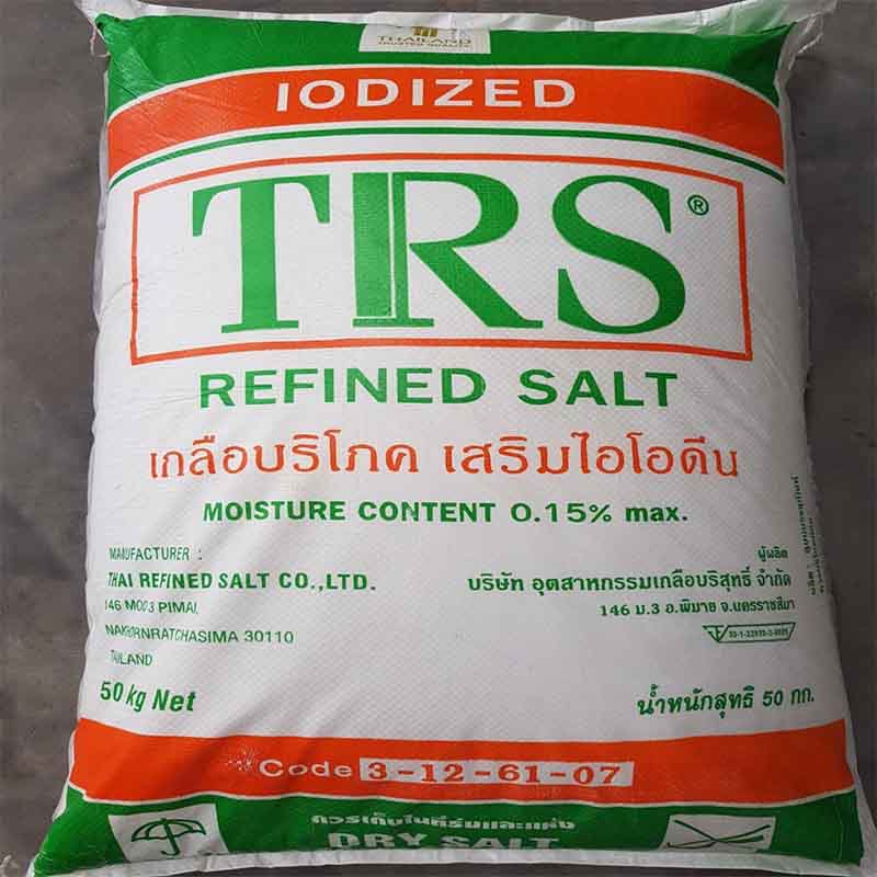 MUOI I-OT - IODIZED SALT BAO 50KG THAI LAN