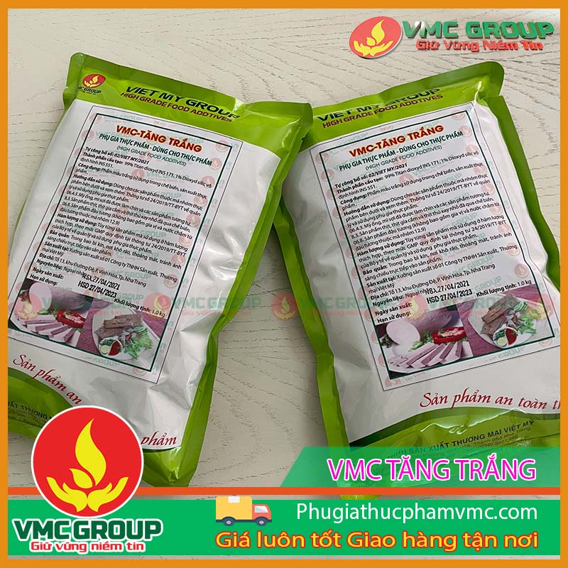 Sử dụng phụ gia giúp tăng trắng cho thực phẩm