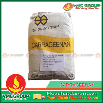 Carrageenan được dùng trong sản xuất bánh kẹo