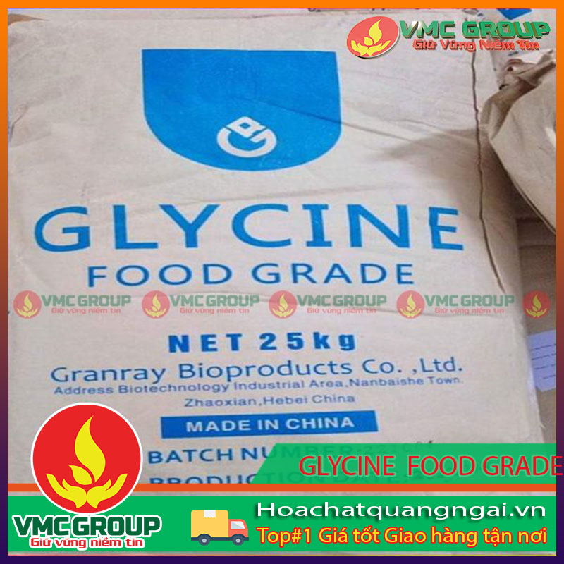 Glycine được ứng dụng trong nhiều ngành công nghiệp