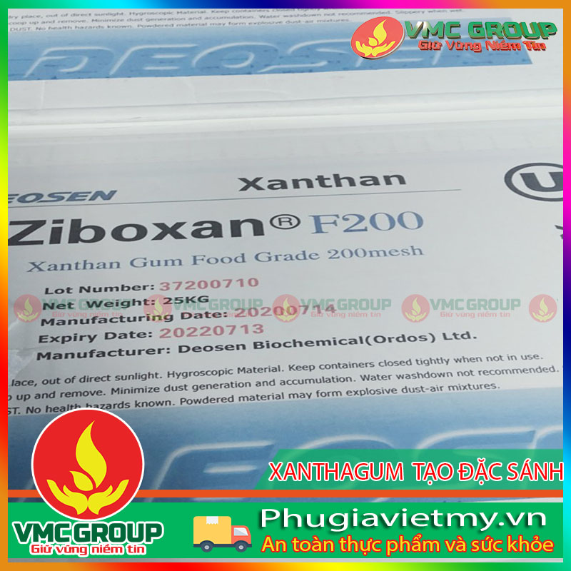 Lợi ích của Xanthan Gum trong sản xuất thực phẩm.