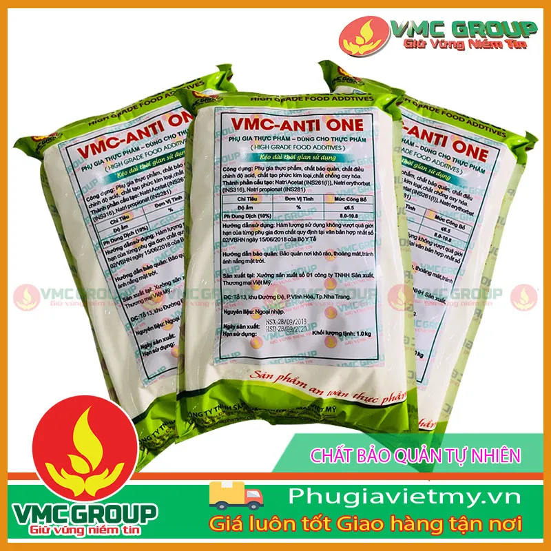 Phụ gia e281 được dùng làm chất bảo quản tự nhiên trong thực phẩm