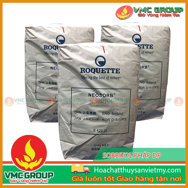 Sorbitol được ứng dụng nhiều trong ngành thực phẩm và thủy sản