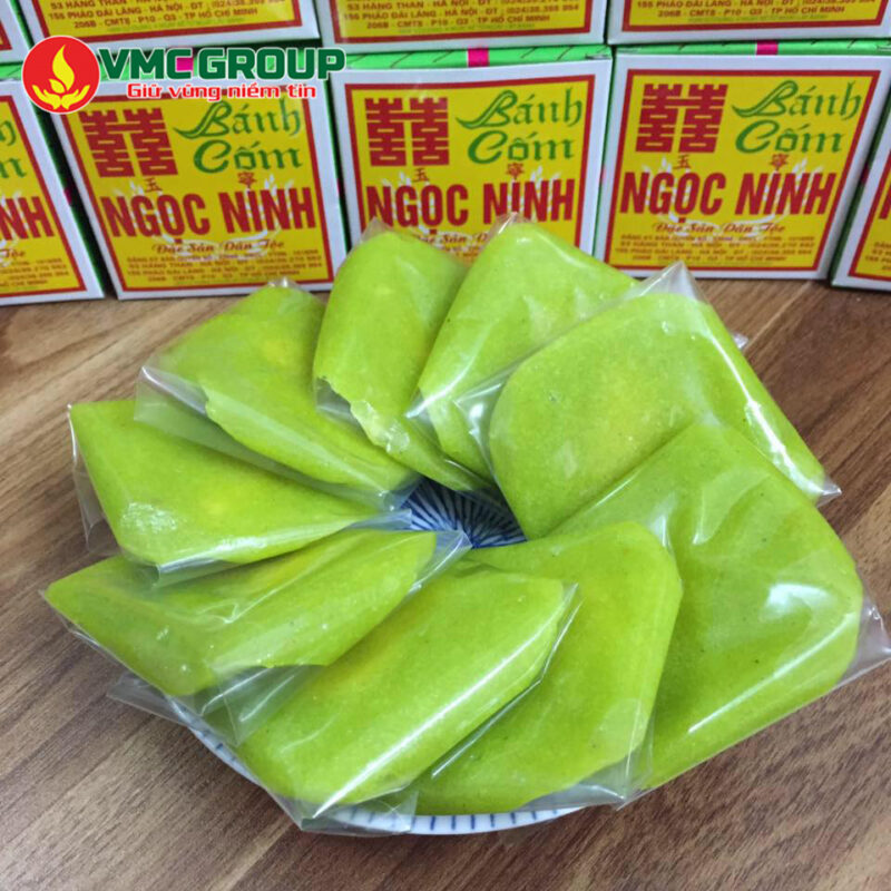 Ứng dụng hương cốm xanh trong sản xuất bánh cốm