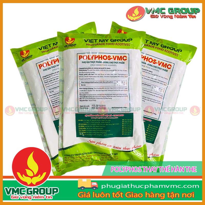 Polyphosphate có mùi tự nhiên dễ chịu