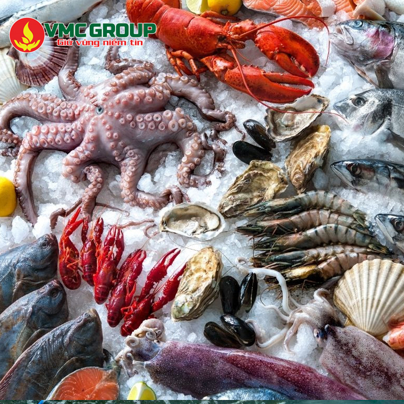 STPP có tác dụng tăng trọng lượng, tạo độ săn chắc, bóng mịn cho hải sản