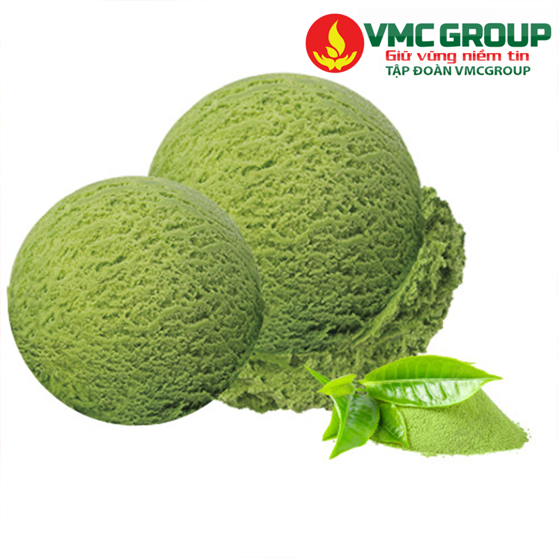 Ứng dụng của hương matcha (Trà xanh) trong sản xuất kem