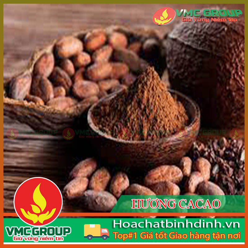 Hương cacao giúp tạo hương thơm tự nhiên cho sản phẩm
