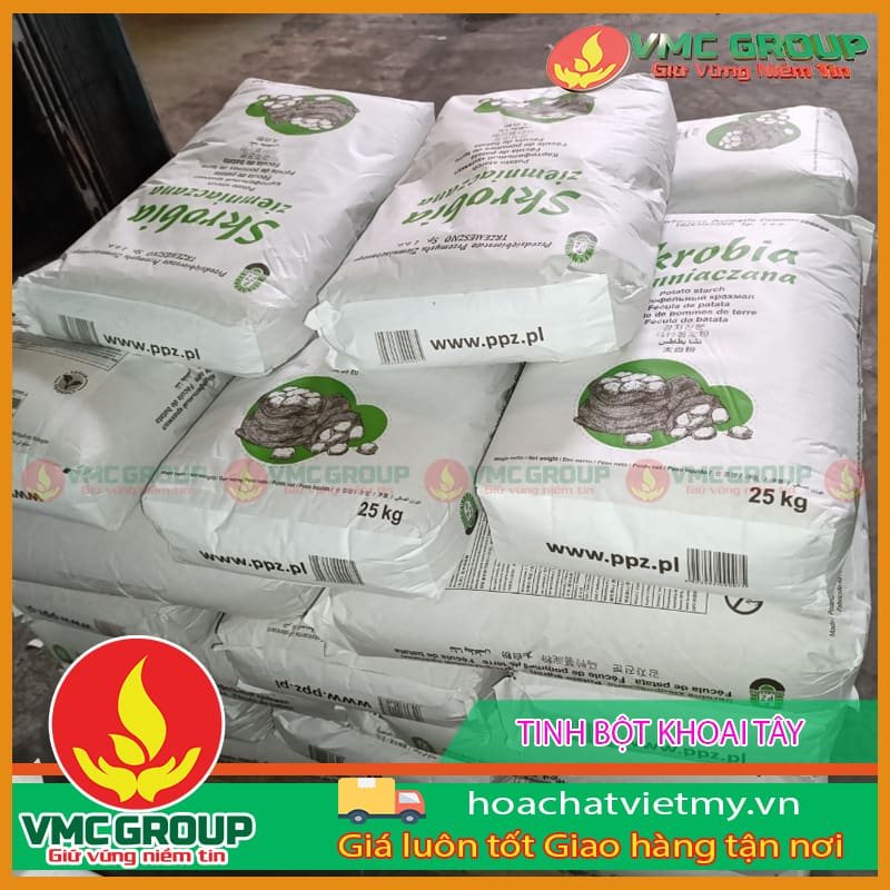 Giá tinh bột khoai tây hiện nay bao nhiêu