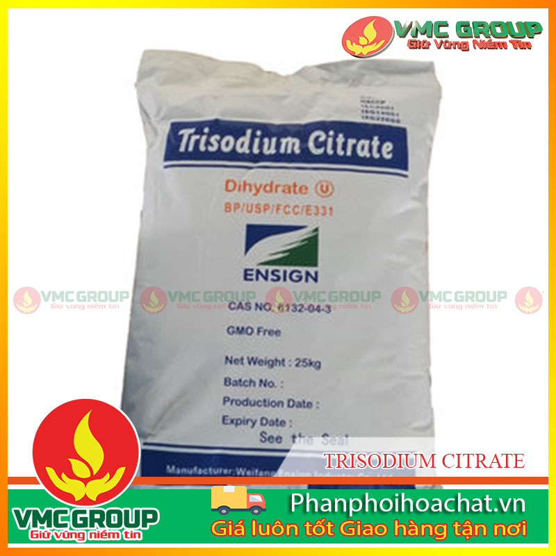 Trisodium Citrate có công dụng gì