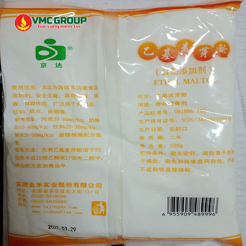 chat kich huong ethyl maltol goi 500g