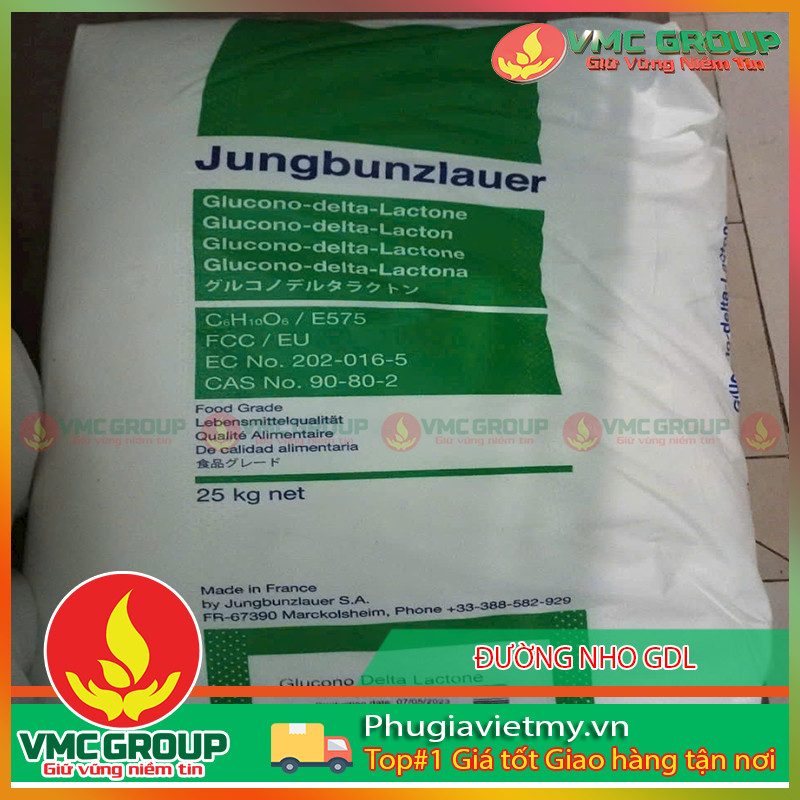 GDL - duoNG NHO - GLUCONO DELTA LACTONE PHaP BAO 25KG