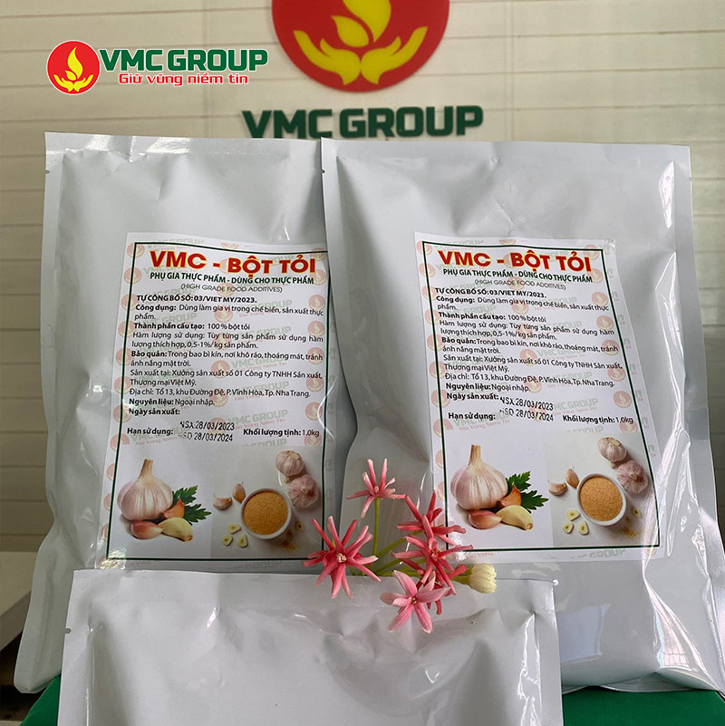 Mua VMC Bột tỏi tại Việt Mỹ chất lượng cao