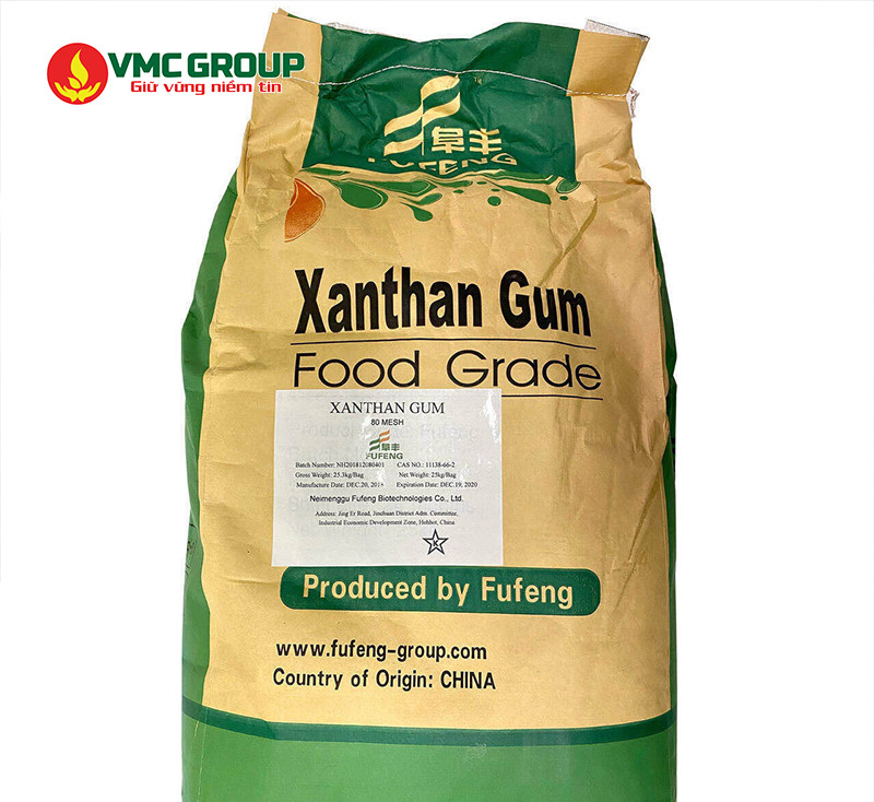 Xanthan gum là phụ gia giúp cải thiện kết cấu phổ biến trong thực phẩm