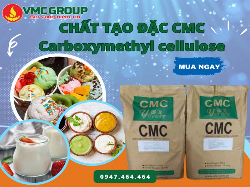 Vai trò và ứng dụng của CMC trong sản xuất thực phẩm