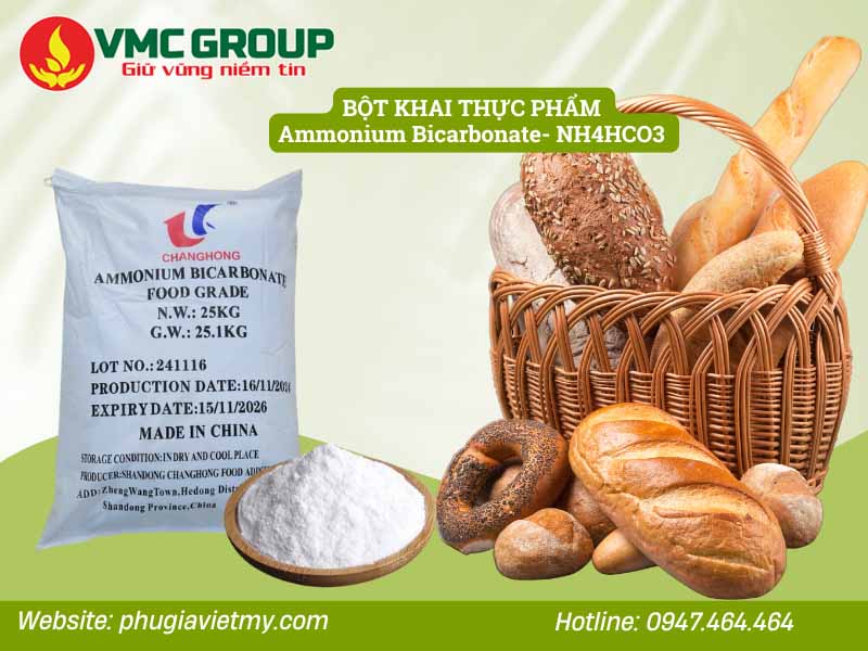 Công dụng và lợi ích chính của bột khai thực phẩm