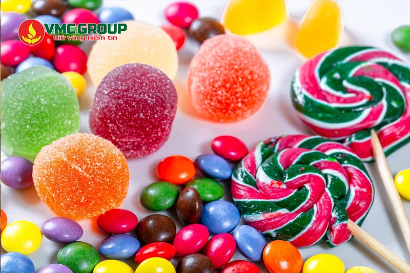 Dextrose Anhydrous dùng nhiều trong bánh kẹo
