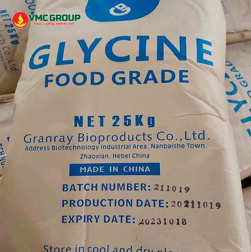 Glycine là chất điều vị được ưa chuộng