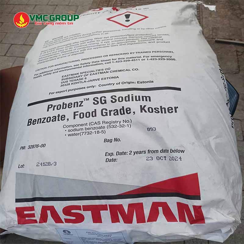 Sodium benzoate là phụ gia bảo quản thực phẩm phổ biến