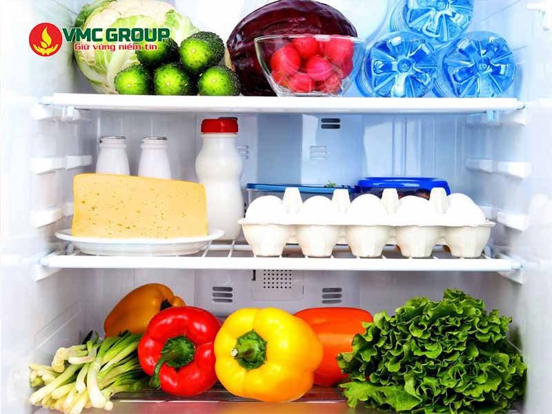 Thực phẩm bảo quản lạnh giúp hạn chế hư hỏng