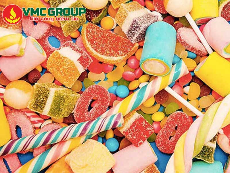 Sorbitol dùng làm chất giữ ấm, tạo ngọt trong sản xuất kẹo dẻo