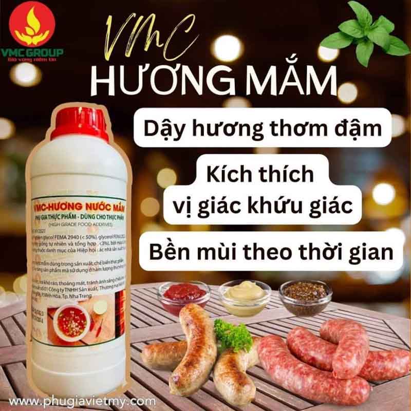 Hương nước mắm dùng trong thực phẩm có ứng dụng đa dạng