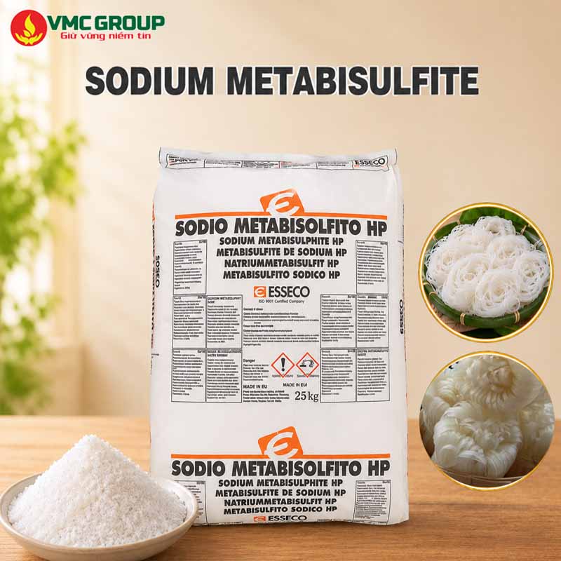Sodium Metabisulfite trong thực phẩm 
